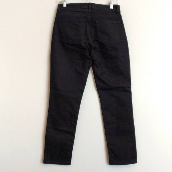 Talbot's Black Curvy Slim Ankle Jeans Size 2/26 - Picture 4 of 10